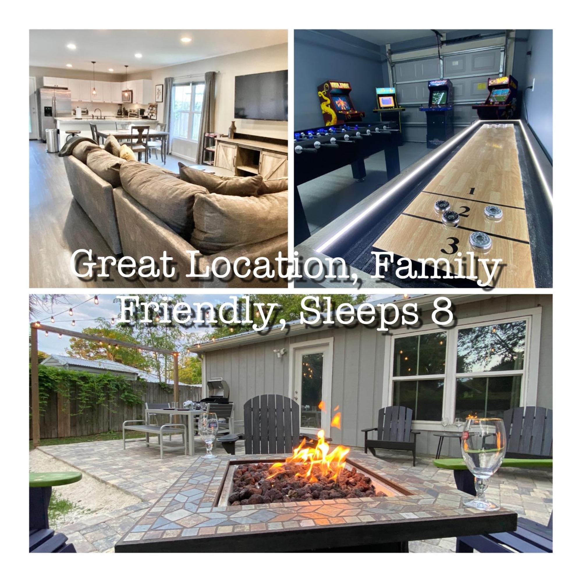 San Sebastians Hideaway - Modern With Group Friendly Amenities Just Minutes From Downtown And St Augustine Beach St. Augustine Kültér fotó